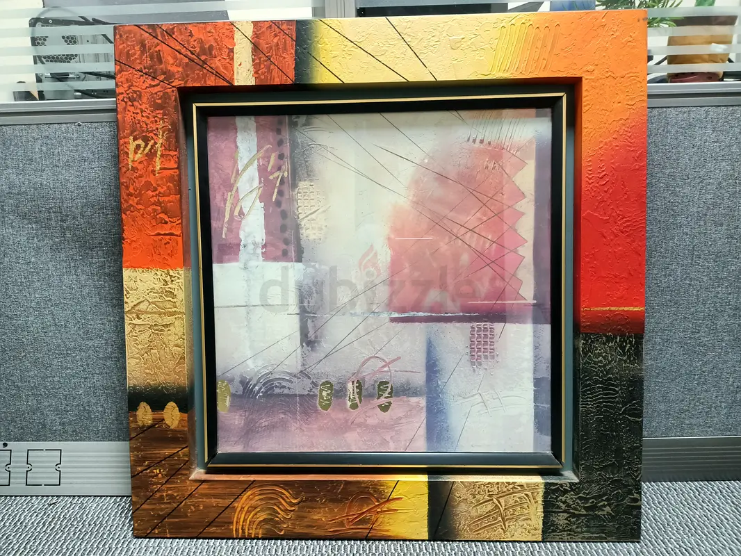 Stunning Abstract Framed Artwork - Perfect for Collectors!