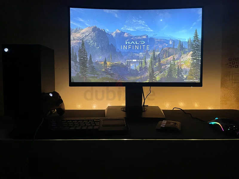 144Hz Curved Gaming Monitor شاشة ألعاب منحنيه 144Hz63256067915907111