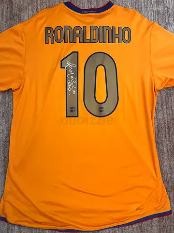 Limited Edition Signed Football Jersey - Iconic Number 10!