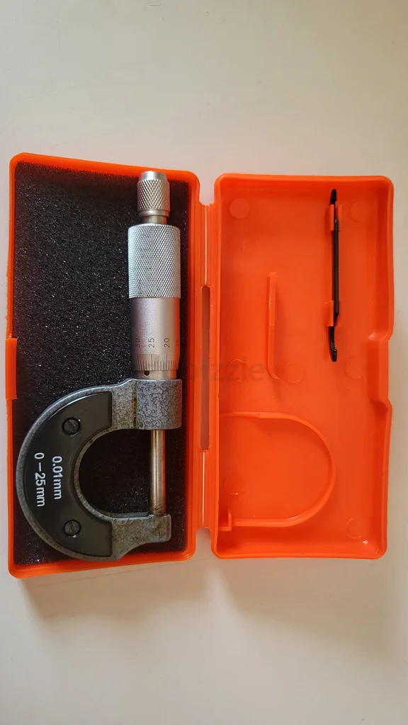 Screw Gauge - Precision Measurement Tool: 0-25mm Micrometer63262939942531119
