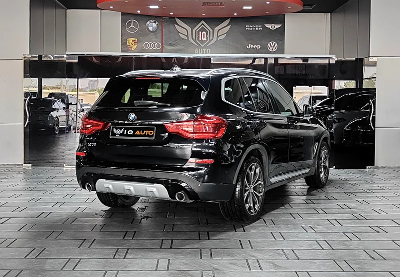 AED 1,100 P.M | 2019 BMW X3 XDRIVE 30I 2.0L | UNDER WARRANTY | FULL PANORAMIC VIEW | GCC63160608468865113