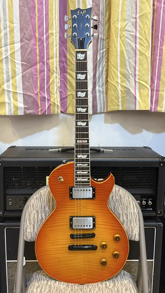 Sale or Trade ESP Eclipse II Honeyburst 4 Knobs 2010 (Rare Model)63174804366978112