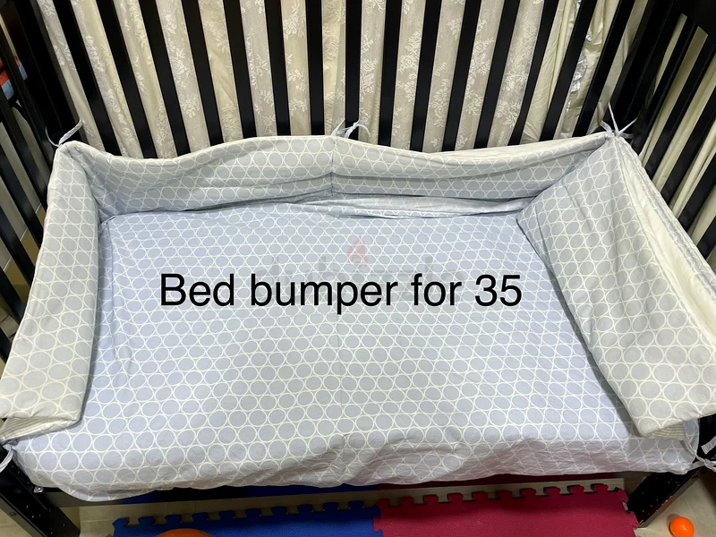 Comforting Bed Bumper for Your Little One - Only AED 35!63204273140994110