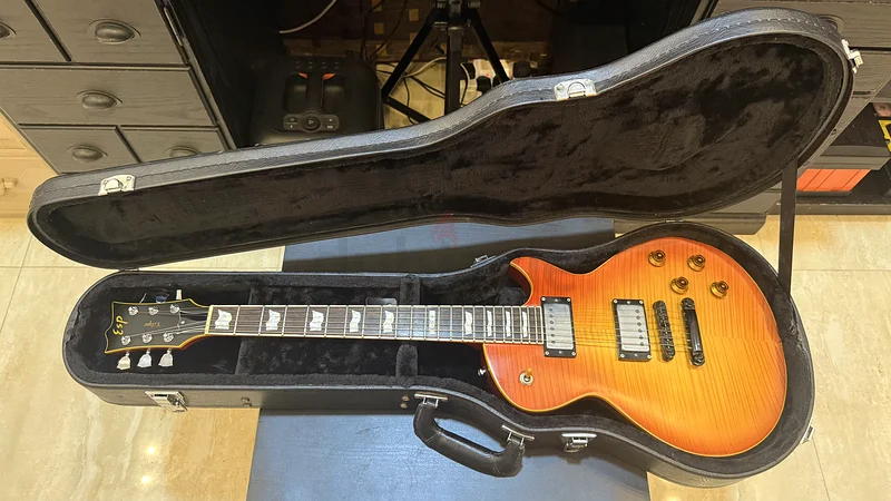 Sale or Trade ESP Eclipse II Honeyburst 4 Knobs 2010 (Rare Model)63174804366978111