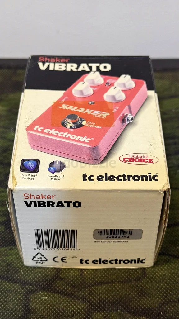 Sale or Trade TC Electronic SHAKER VIBRATO Ultra-Compact Vibrato Pedal632272768741141115