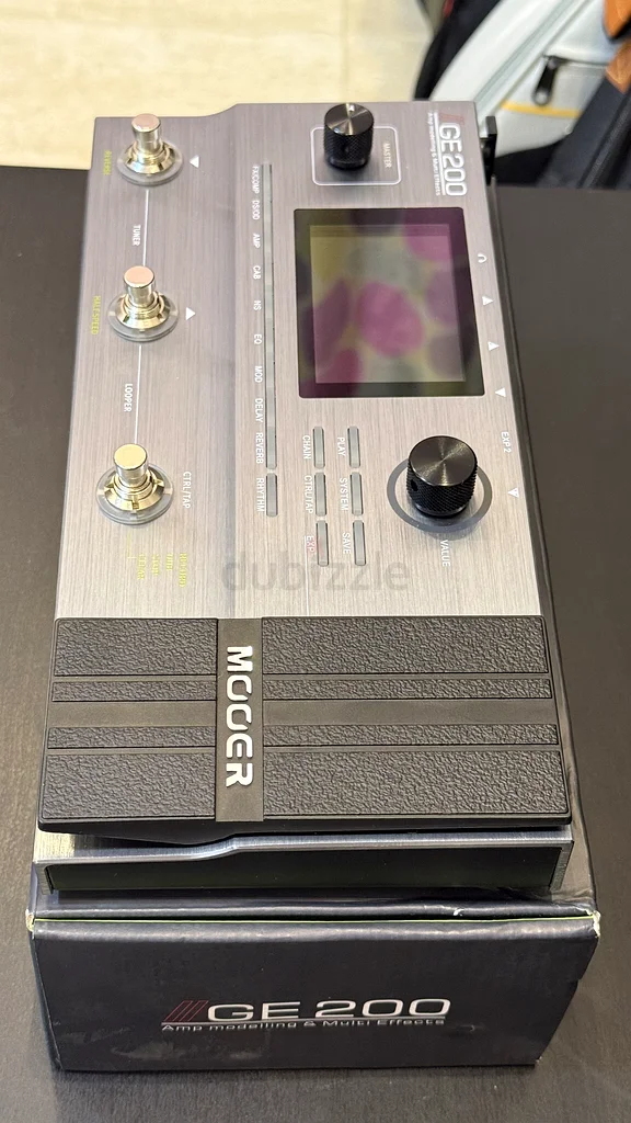 Sale or Trade Mooer GE200 Multi-Effect Guitar Pedal, Grey63227276867075114