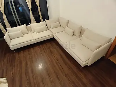 IKEA Sodhramn Corner sofa Beige