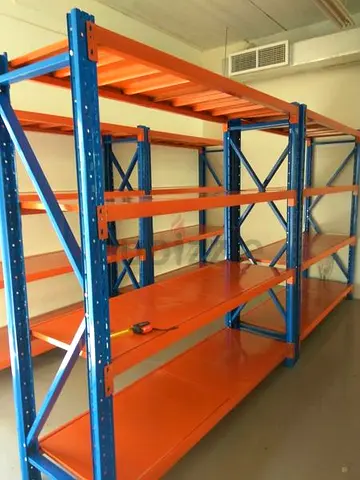 Heavy-Duty Industrial Storage Rack - Perfect for Organizing!