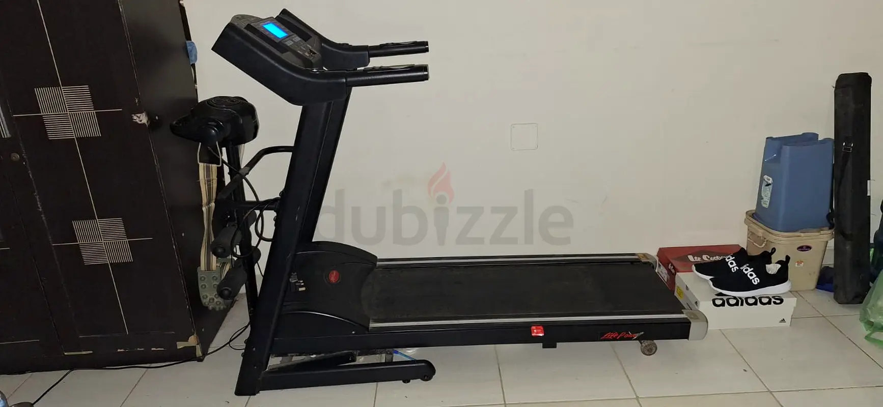 Treadmill with massager