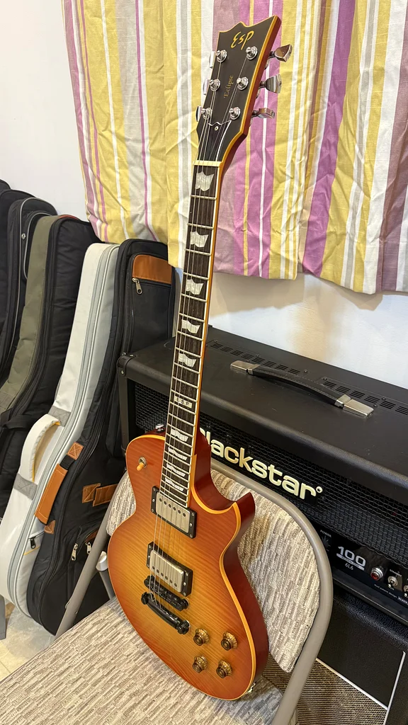 Sale or Trade ESP Eclipse II Honeyburst 4 Knobs 2010 (Rare Model)63174804366978114