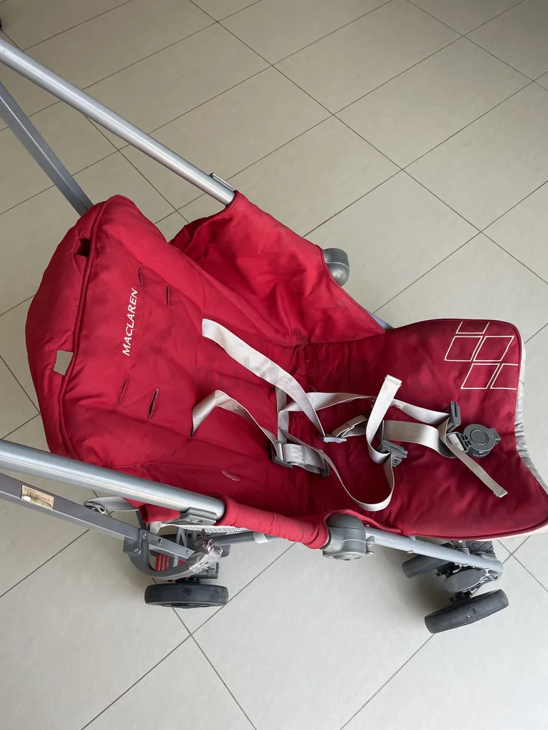 Maclaren Compact Red Stroller for Your Little One!62931682348674111