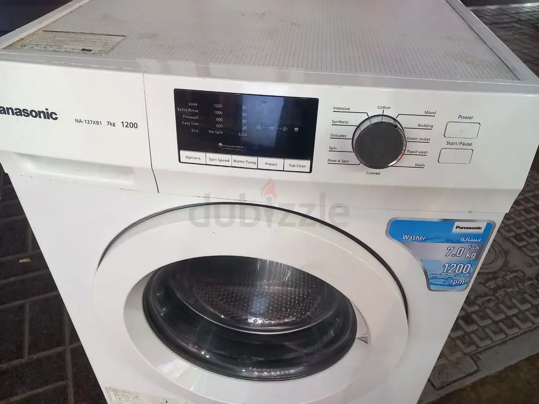 Panasonic 7kg Washing Machine in Good Condition, Excellent Working Performance