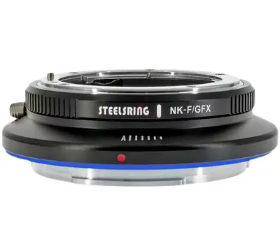 Steelsring NK-F GFX Lens Adapter for Nikon F Lens to Fuji GFX 100S 50S 50R 50SII