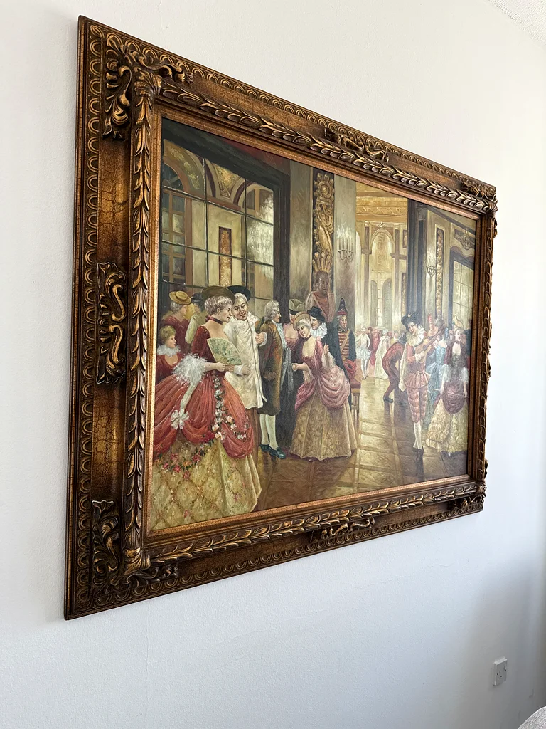 Elegant Vintage Framed Painting - A Touch of Class63177129232386111