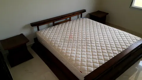 Solid wood king-size bedroom set