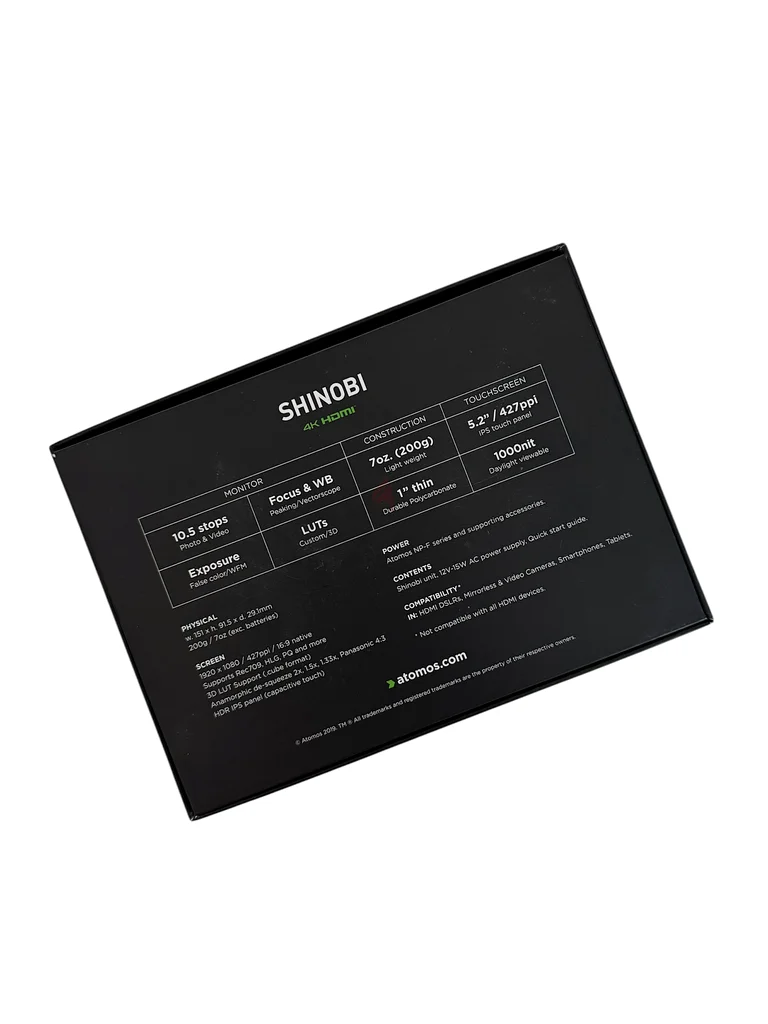 شاشة أتوموس شينوبي 4K HDMI63172676627201112