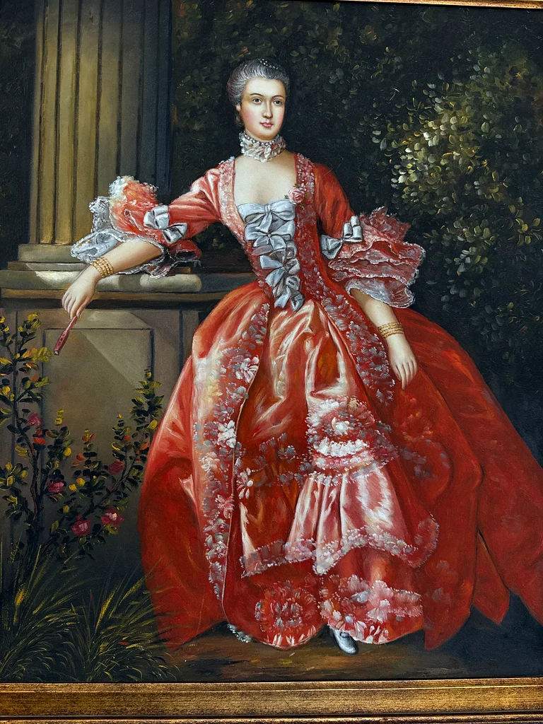 Elegant Antique Portrait Painting63177129269763112