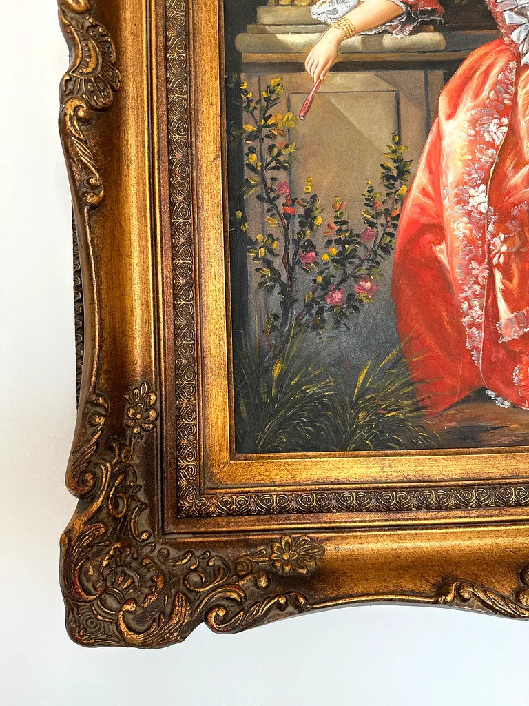 Elegant Antique Portrait Painting63177129269763113