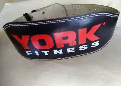York Fitness Leather Weight Belt