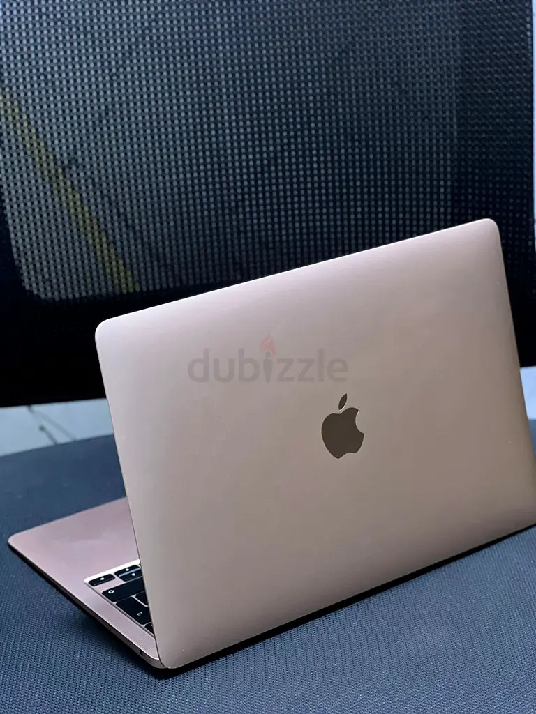 Sleek Gold MacBook - Perfect for Work and Play!