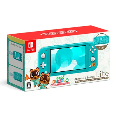 Nintendo switch lite animal crossing edition