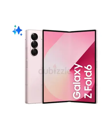 Brand New Galaxy Z Fold 6 Single Dual SIM Pink 12GB RAM 256GB 5G - Middle East Version