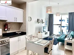NO extra charges , NO commission ,1B/R apart in Business Bay WITH balcony and canal view, included a