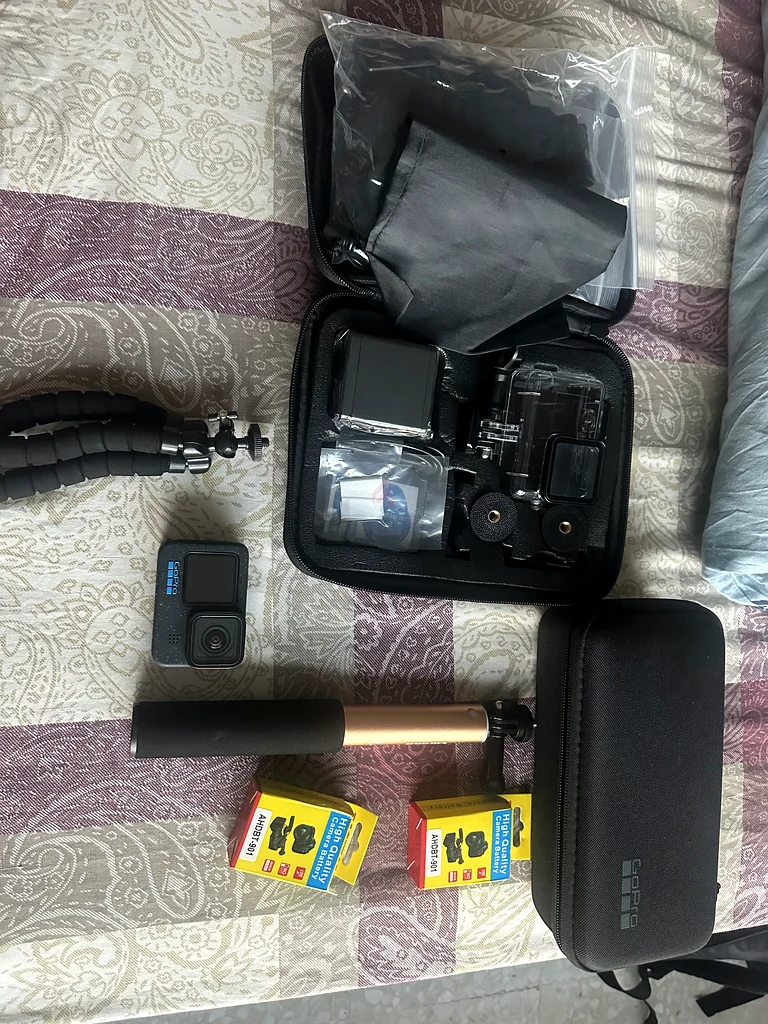 Go pro hero 12 أسود63233637692291111
