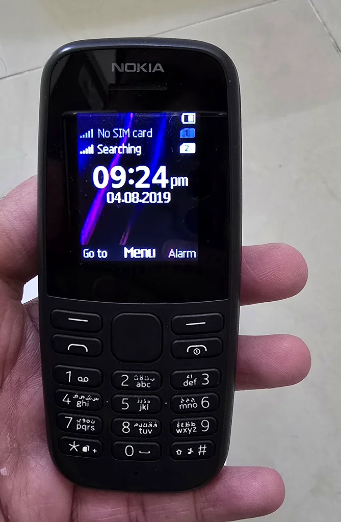 هاتف نوكيا 105 ثنائي الشريحة مع علبة وشاحن632148991368981127