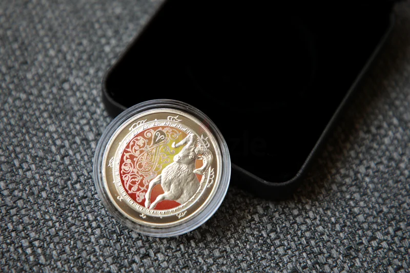 برج الحمل فضة Aries Silver Coin63177122134147113