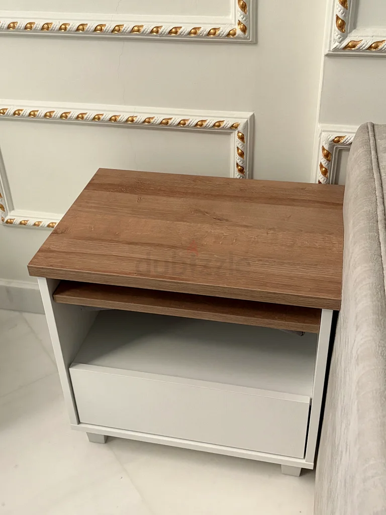 Stylish Modern Nightstand with Dual Storage632183163225611121