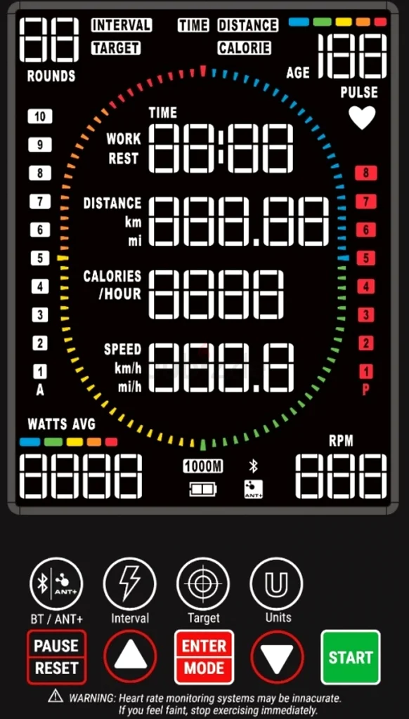 دراجة Xebex Fitness Smart Connect AirPlus63242171192065111