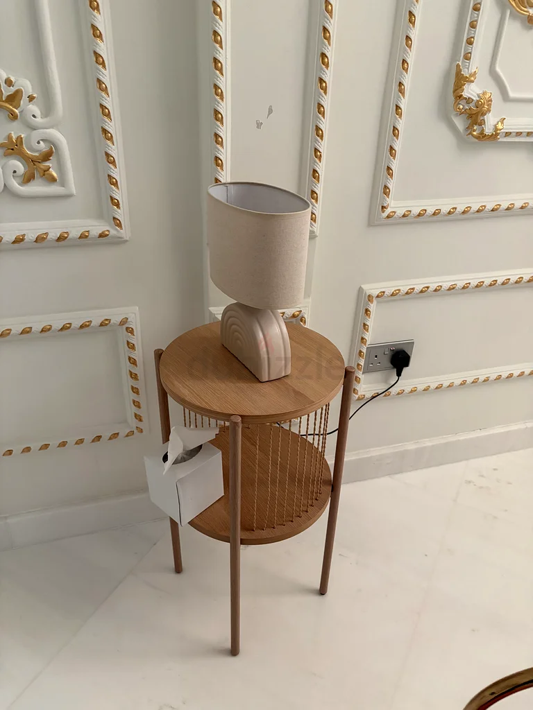 Stylish Modern Nightstand with Dual Storage63218316322561112