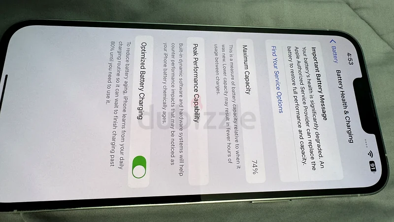 آبل آيفون 13 برو ماكس - بحالة ممتازة!63217826547843113