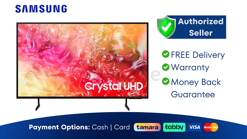 تلفزيون سامسونج الذكي 43 بوصة - 4K ● جديد بالكامل | ضمان سنة واحدة | توصيل مجاني | AD6936632650952505631125