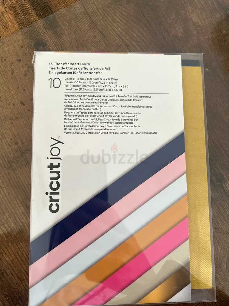 Cricut foil transfer insert cards. Pack of 10632602238741771122