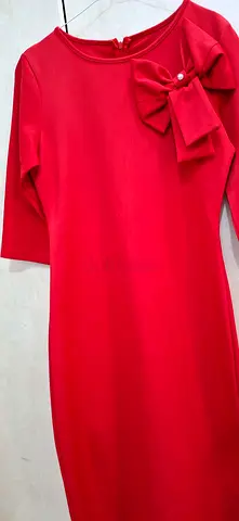 Red evening dress size XL