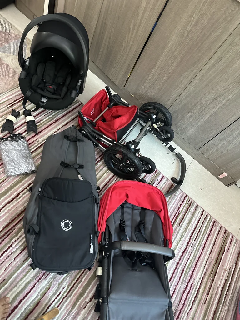 Bugaboo cameleon3 stroller with bassinet and yoyo car seat62863824896130112