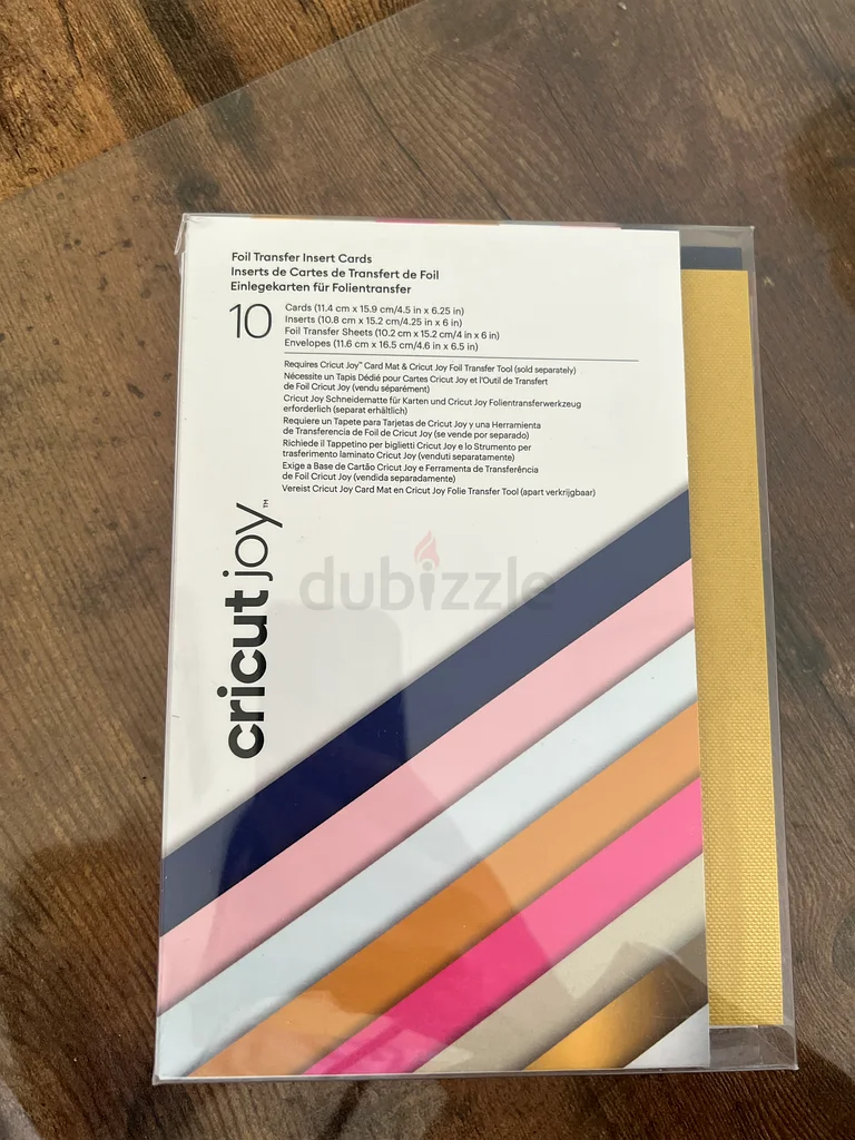 Cricut foil transfer insert cards. Pack of 1063260223874177111