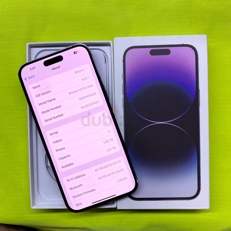 I Phone 14 Pro Max 1TB