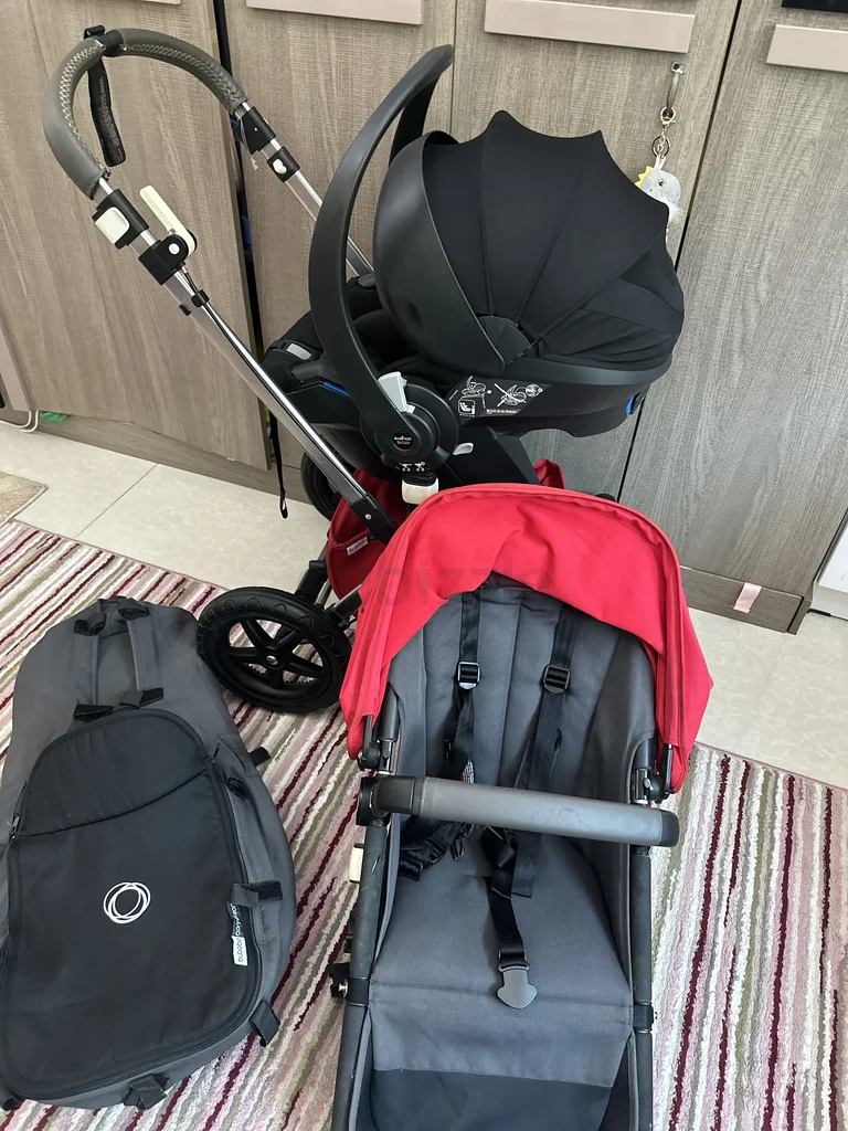 Bugaboo cameleon3 stroller with bassinet and yoyo car seat62863824896130113