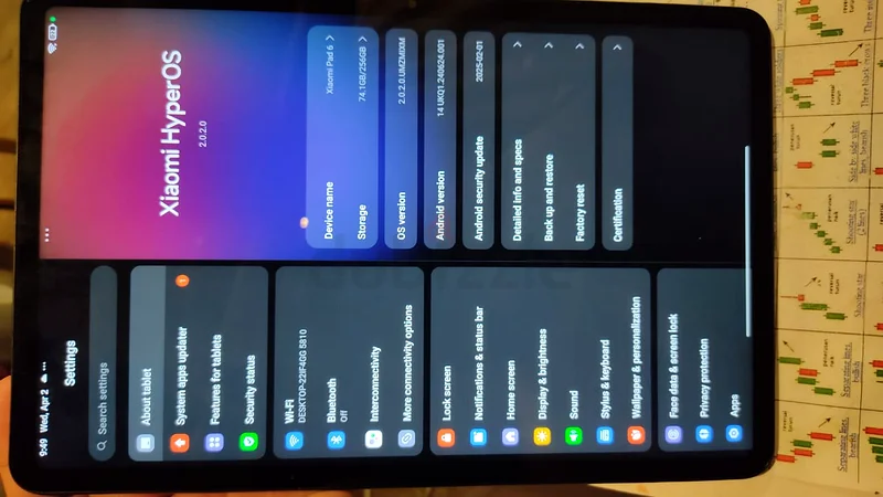 جهاز Xiaomi Pad 6 بحالة ممتازة للبيع! مع العلبة، قلم والملحقات63221851386369113