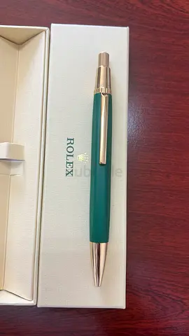 Rolex Ballpoint Pen NEW RARE Green  Gold Collectible Pen Datejust Submariner