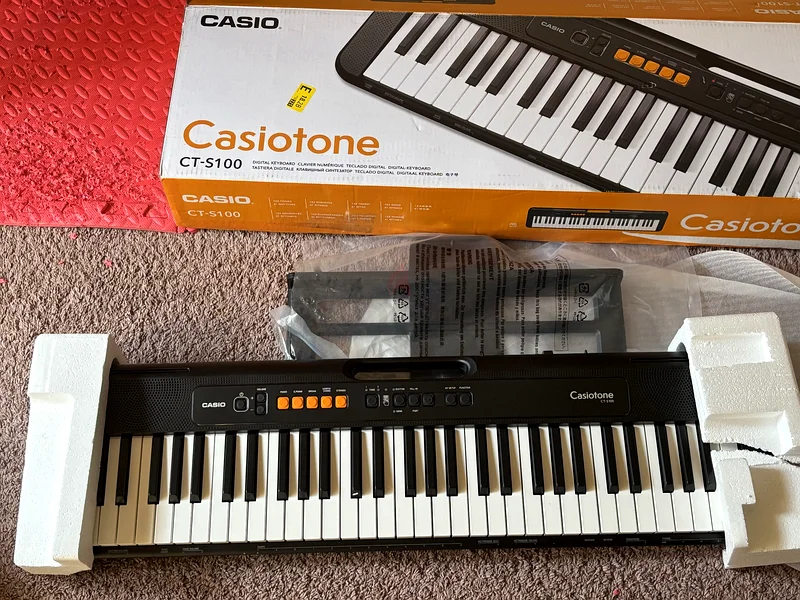 Casiotone CTS100 Keyboard for sale!632288360124171128