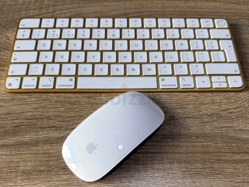 لوحة مفاتيح Apple Magic 3 مع ميزة Touch ID (نسخة محدودة باللون الذهبي) مع ماوس Magic 263254495887107114