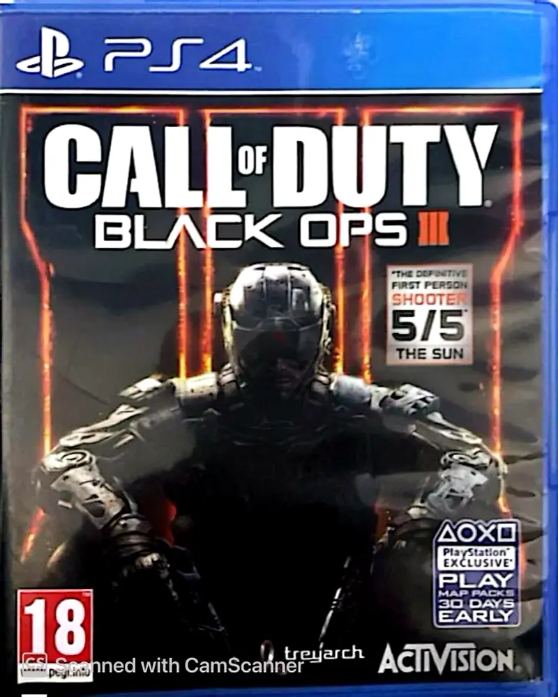 PS EXCLUSIVE Call of Duty Black Ops 3 PS4 DISC