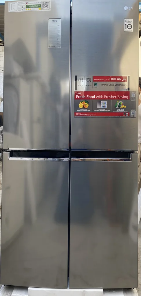 Brand New Lg 530 Liter French Door Inverter Fridge Silver62931669303298112