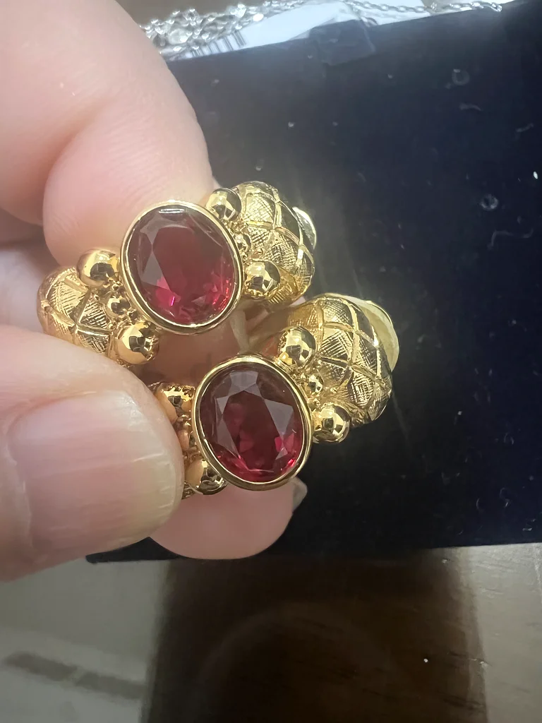 Nina ricci earrings clip vintage63232647364865113