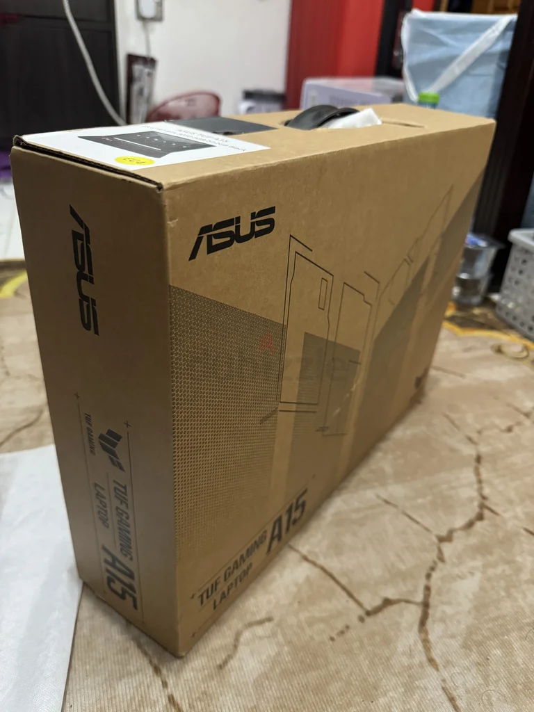 جهاز لابتوب TUF Gaming A15 FA506NCR-HN044W بشاشة 15.6 بوصة بمعدل تحديث 144 هرتز، ومعالج AMD Ryzen 7-7435HS/162863829820803114