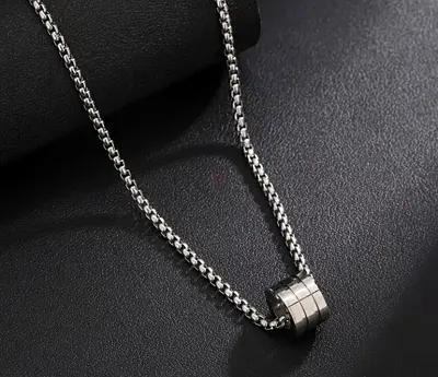 Elegant Titanium Steel Hip Hop Necklace - Timeless Style